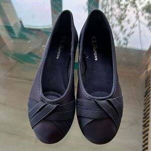 New Flat blue ballet shoes